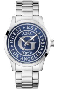 Guess Collegiate Silver Steel Bracelet GW0888G1