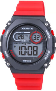 XONIX DBC-A02 Red Rubber Strap