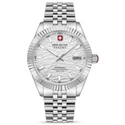 Swiss Military Hanowa Diligenter Automatic Silver Stainless Steel Bracelet SMWGL0005402