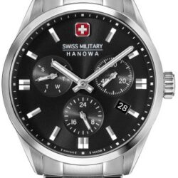 Swiss Military Hanowa Roadrunner Advanced Silver Stainless Steel Bracelet SMWGK0005601