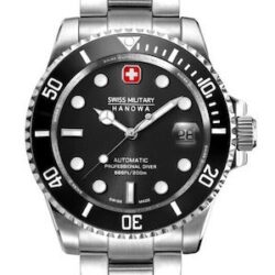 Swiss Military Hanowa Sealord Automatic Silver Stainless Steel Bracelet SMWGL0006301