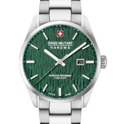 Swiss Military Hanowa Silver Fir Silver Stainless Steel Bracelet SMWGH0006101