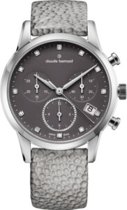 Claude Bernard Classic Chronograph Ladies Watch 10231-3-TAPN1