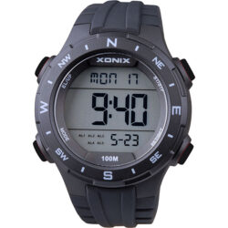 XONIX DAX-A06 Black Rubber Strap