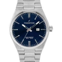 Thorton Torstein Silver Stainless Steel Bracelet 9305332M