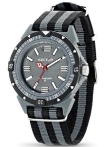 Sector Expander 90 Black-Grey Fabric Strap R3251197026