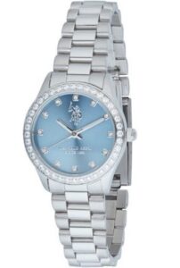 U.S. Polo Assn. Felicity Silver Stainless Steel Bracelet USP8406LB