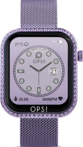 OPS!SMART CALL Love Diamons Lilac Mesh Strap OPSSW-42